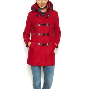 Tommy Hilfiger Women's Wool Blend Toggle Coat